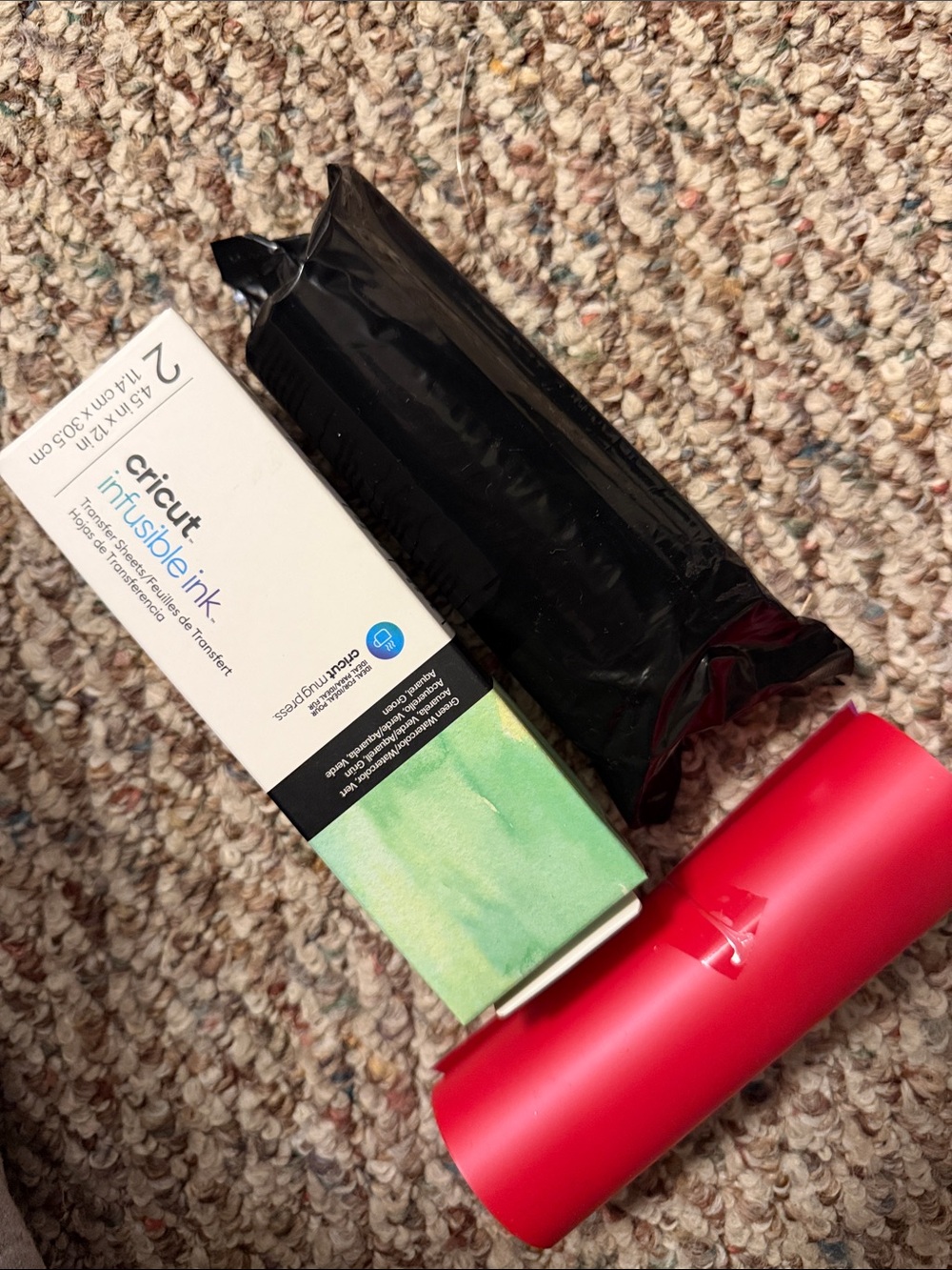 Cricut Infusible Ink Sheets with Black Accessory Pack and Pink Roll